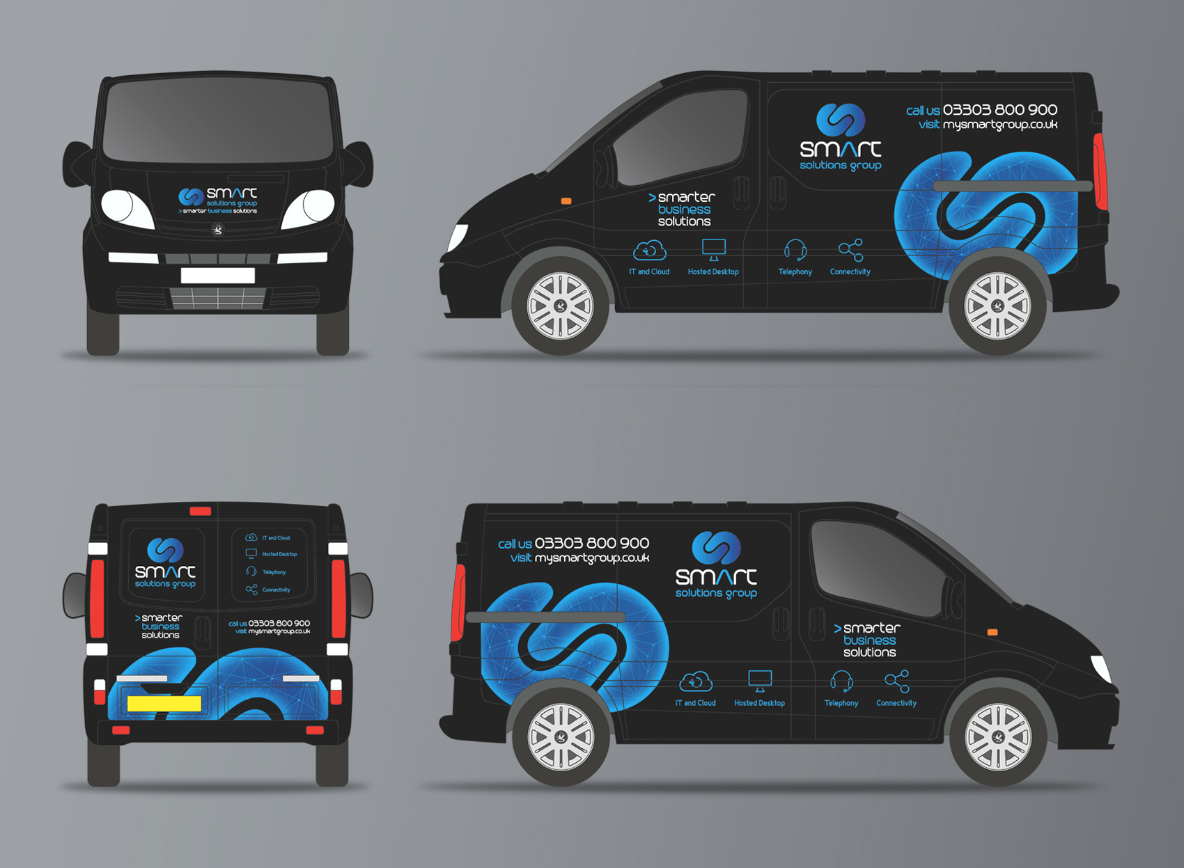 Smart Solutions Group Vehicle Graphics